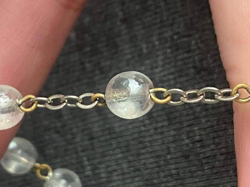 rosary chain turned to gold
