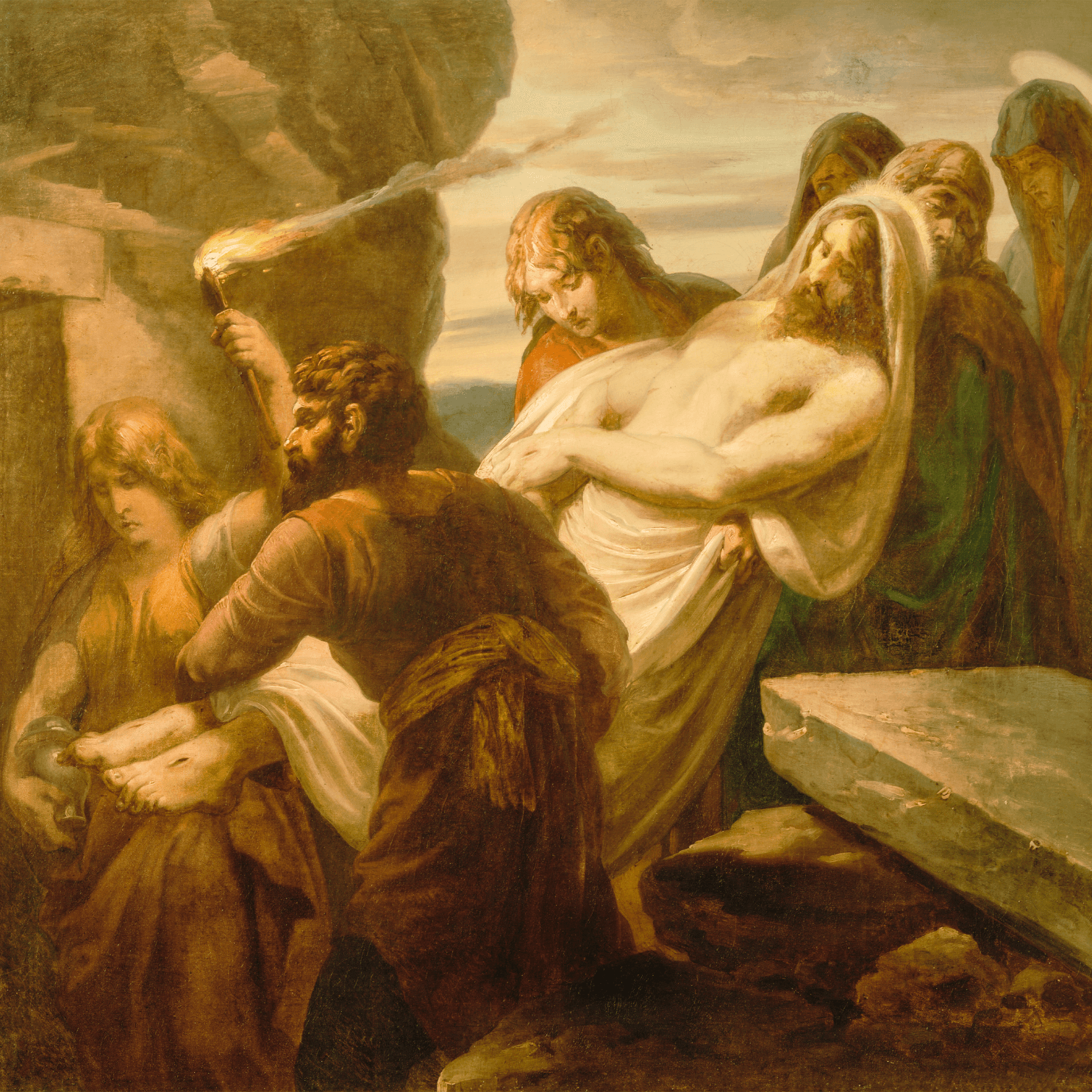 The Way of the Cross Fourteenth Station: Jesus is Laid in His Tomb