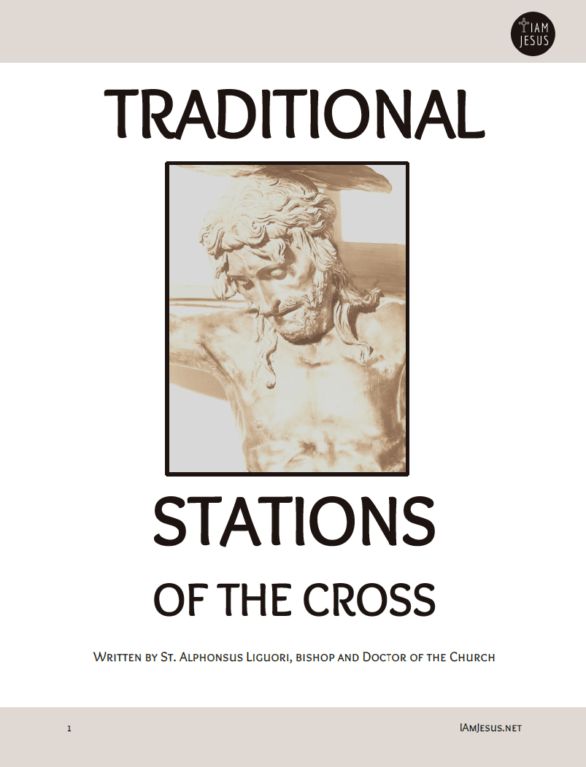 Traditional Stations of the Cross PDF download St. Alphonsus Liguori