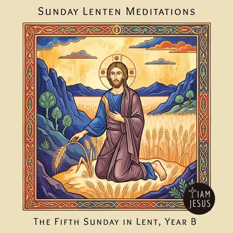 Lifted Up on the Cross you liberate me 5th sunday lent year b