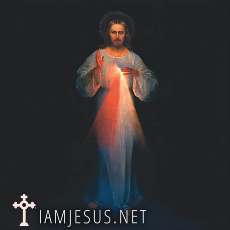 St. Faustina's prayer to be merciful: Help me, O Lord, that my eyes may be merciful, Help me, that my ears may be merciful, Help me, O Lord, that my tongue may be merciful, Help me, O Lord, that my hands may be merciful, Help me, that my feet may be merciful, Help me, O Lord, that my heart may be merciful