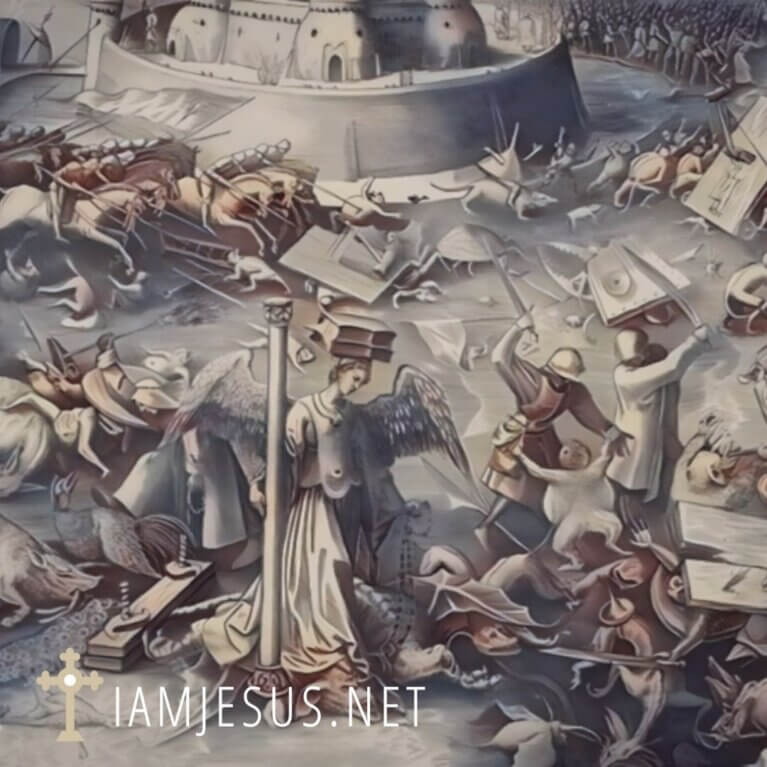 Give Me Fortitude to Overcome My Shiftlessness 24th meditation on the virtues of St. Hildegard of Bingen fortitude by Pieter Brueghel