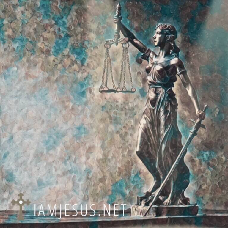 Resolve to Act with Justice Toward God and Man, the Virtue of Justice against all injustice