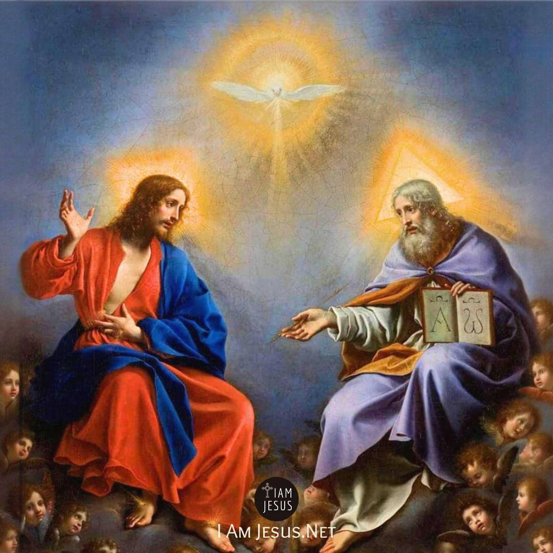 I Know You are Faithful and Keep Your Promises, Carlo Dolci The Trinity in Glory