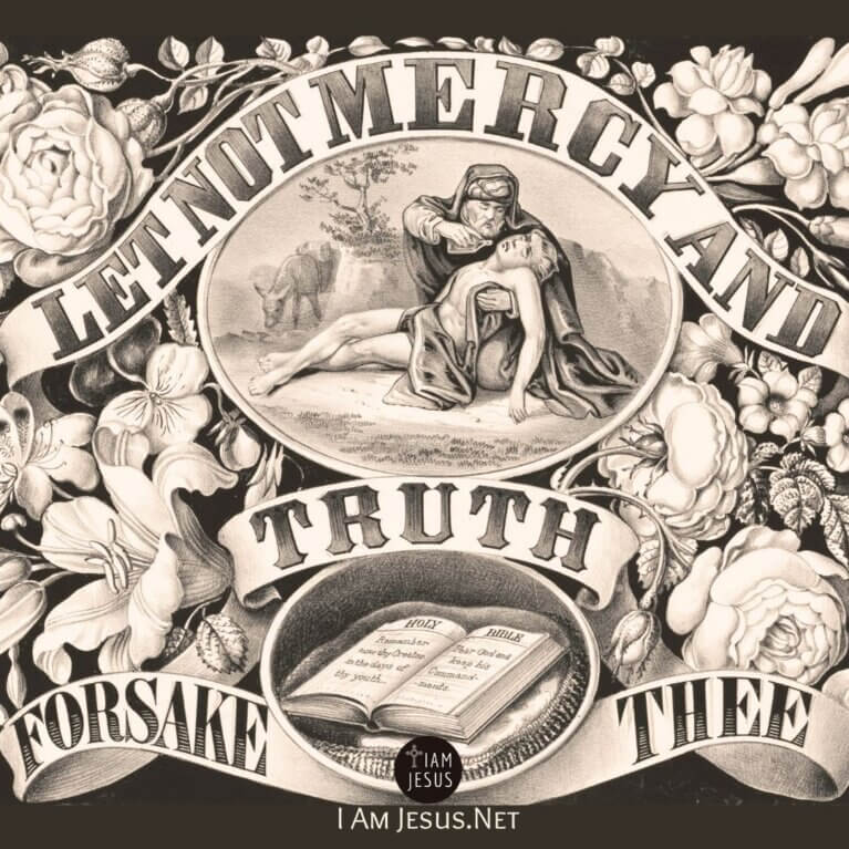 I Want to Be Holy and Act with Justice. Image Currier and Ives from Library of Congress CC0 Images