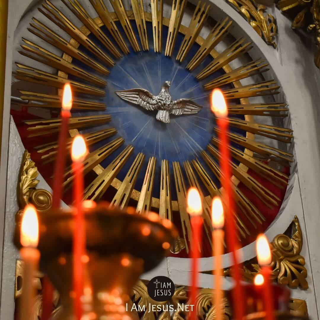 a 4th century prayer to the Holy Spirit O God, who by the light of the Holy Spirit did instruct the hearts of the faithful, grant that by the same Holy Spirit we may be truly wise and ever enjoy his consolations. Through Christ Our Lord. Amen.