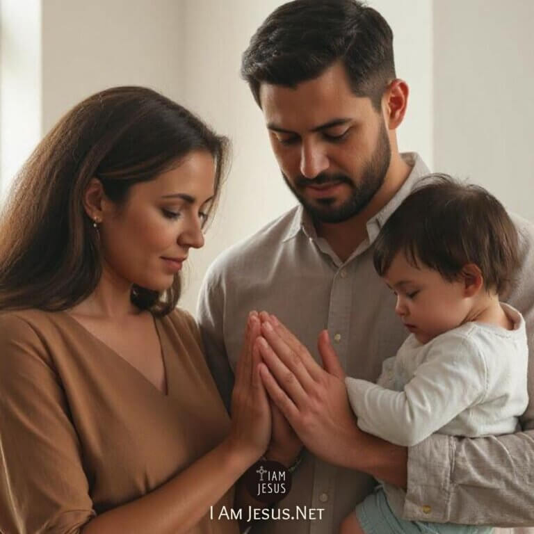 Parents' prayer for guidance in raising children
