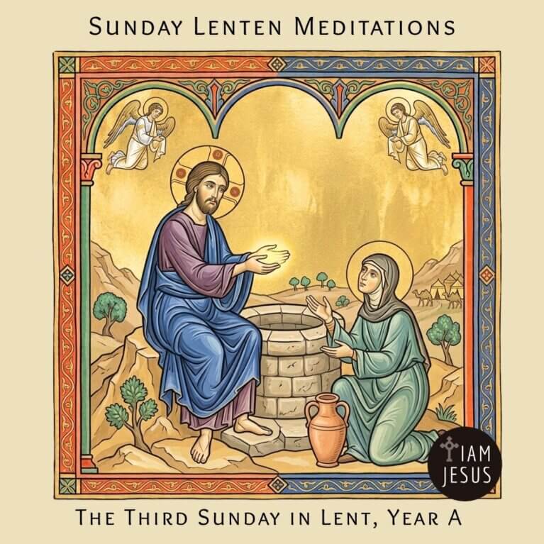 Give me living water that never runs dry 3rd sunday in Lent Year A