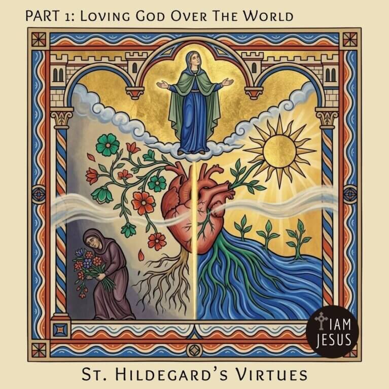 St. Hildegard of Bingen's Liber Vitae Meritorum "The Book of the Rewards of Life" Part 1: Loving God Over the World