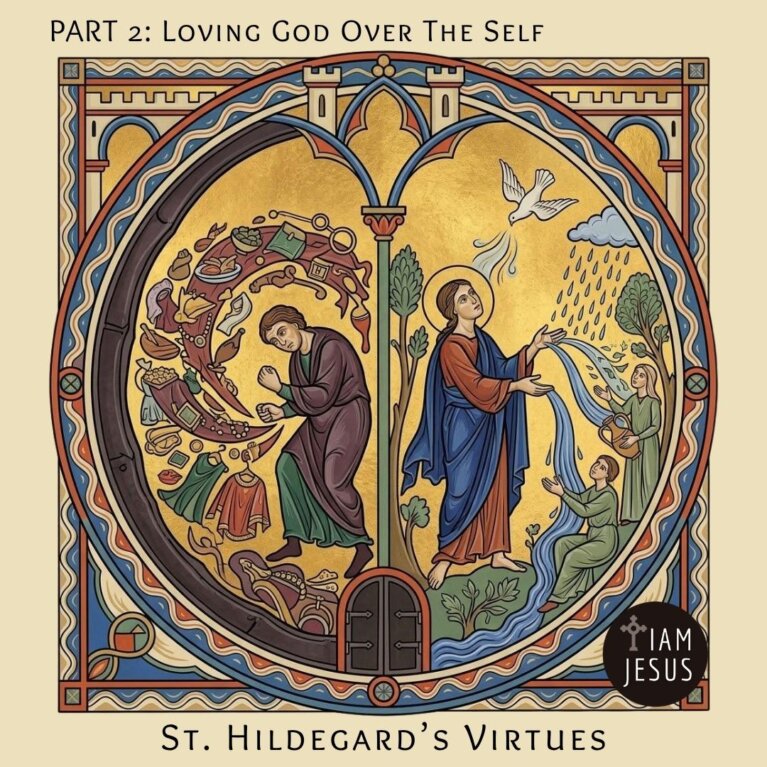 St. Hildegard of Bingen's Liber Vitae Meritorum "The Book of the Rewards of Life" Part 2: Loving God Over the Self