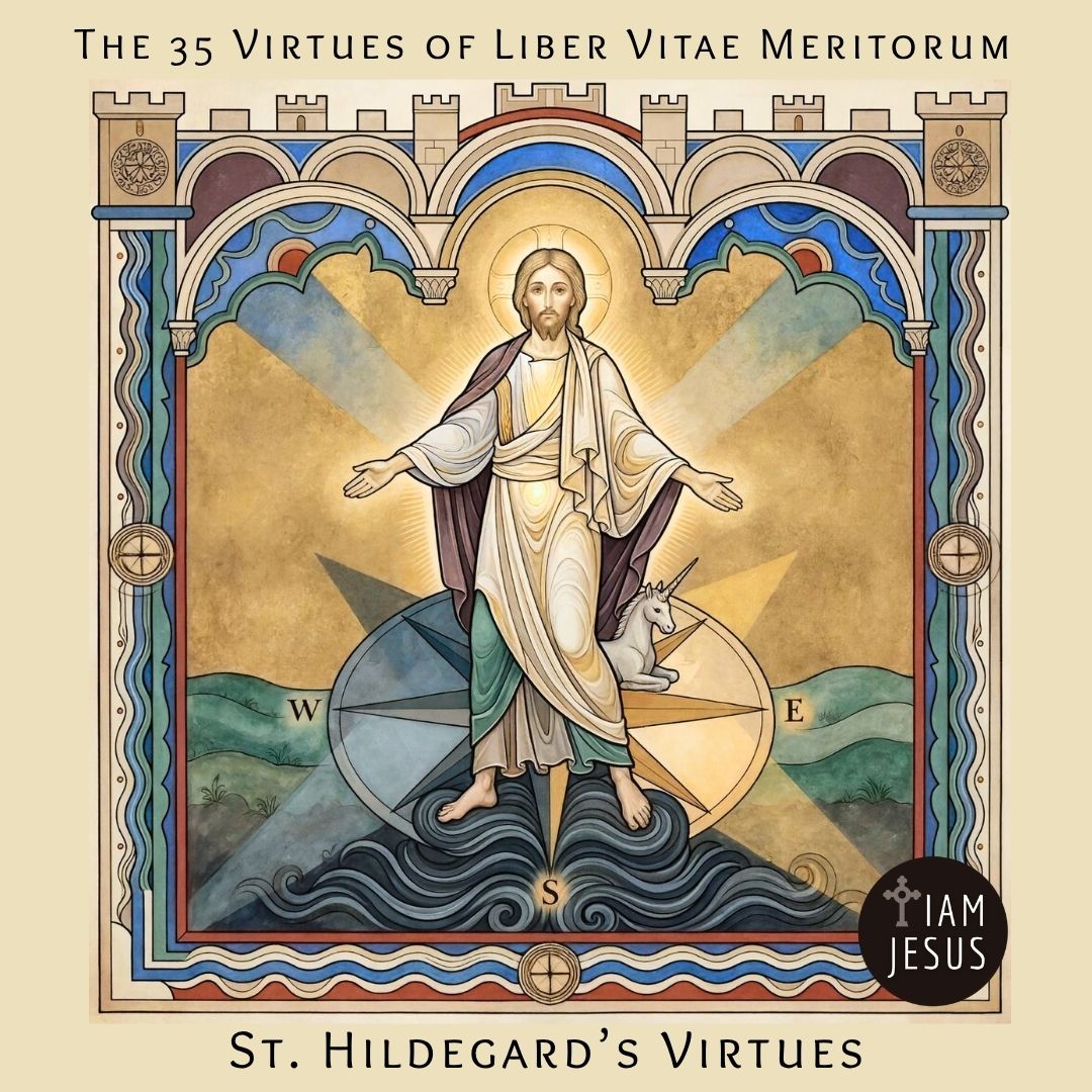 St. Hildegard of Bingen's Liber Vitae Meritorum: Christ and the Compass of the Five Visions